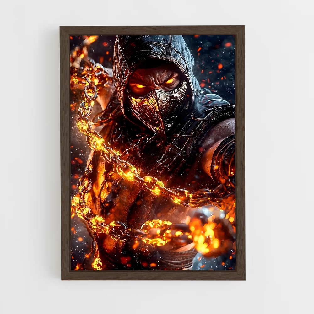 Poster Flamme du Combat – affiche Mortal kombat (vue 5)